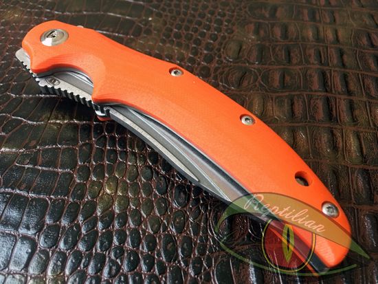 Складной нож Reptilian Рефлекс-2 c клинком из стали 9Cr18MoV, рукоять G10