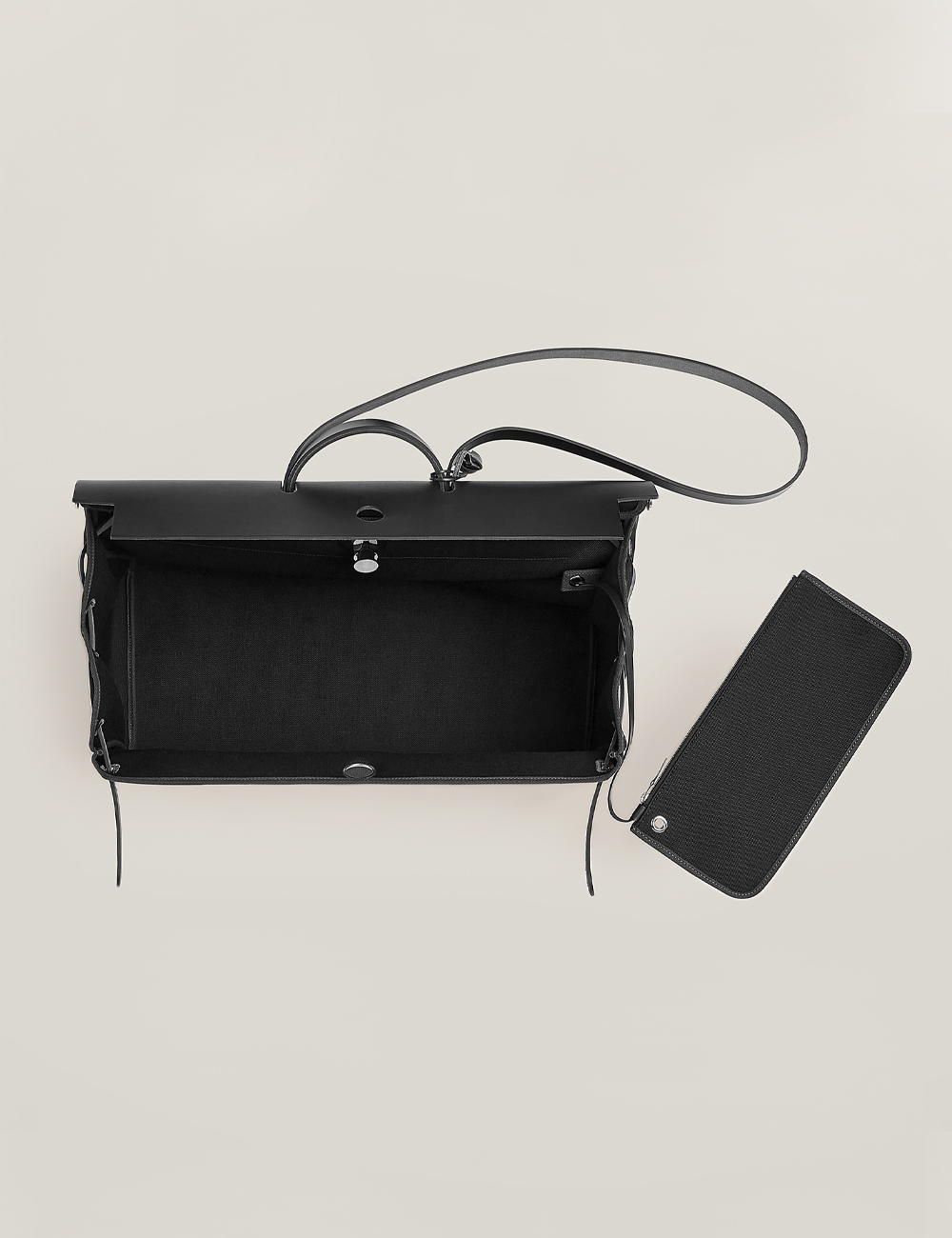 Сумка Hermes Herbag Zip Cabine "Noir"