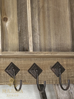 Полка-шкафчик на стену декоративная "Тампль" 28x10x50 см Clayre & Eef