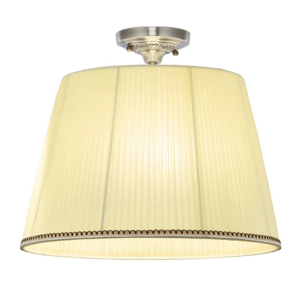 Citilux Вена CL402033 Подвесной светильник бронза с кремовым абажуром