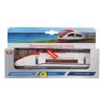 Модель ин. мет. "Поезд скоростной" 18,5см, свет+звук, открыв. двери в коробка (Технопарк)