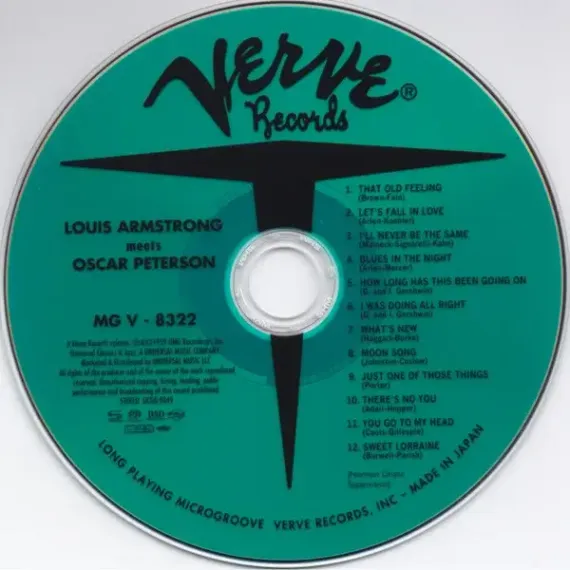 Louis Armstrong, Oscar Peterson – Louis Armstrong Meets Oscar Peterson - SACD