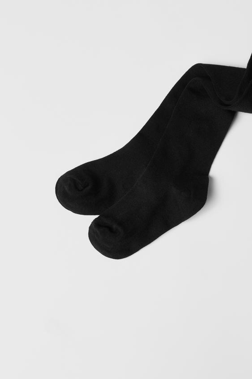 ZARA ОДНОТОННЫЕ КОЛГОТКИ, ЧЕРНЫЙ