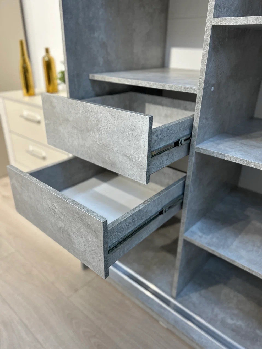 Шкаф-купе № 25 Грей 200 см