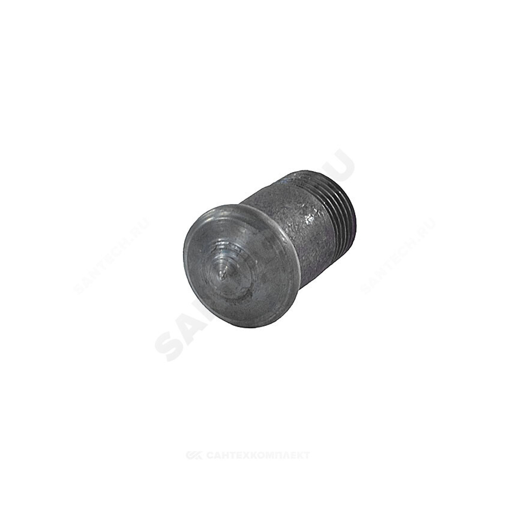 Заглушка сталь Ду 15 1/2" НР ГОСТ 3262-75 КАЗ