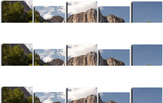 Модульная картина "Йосемитский национальный парк"