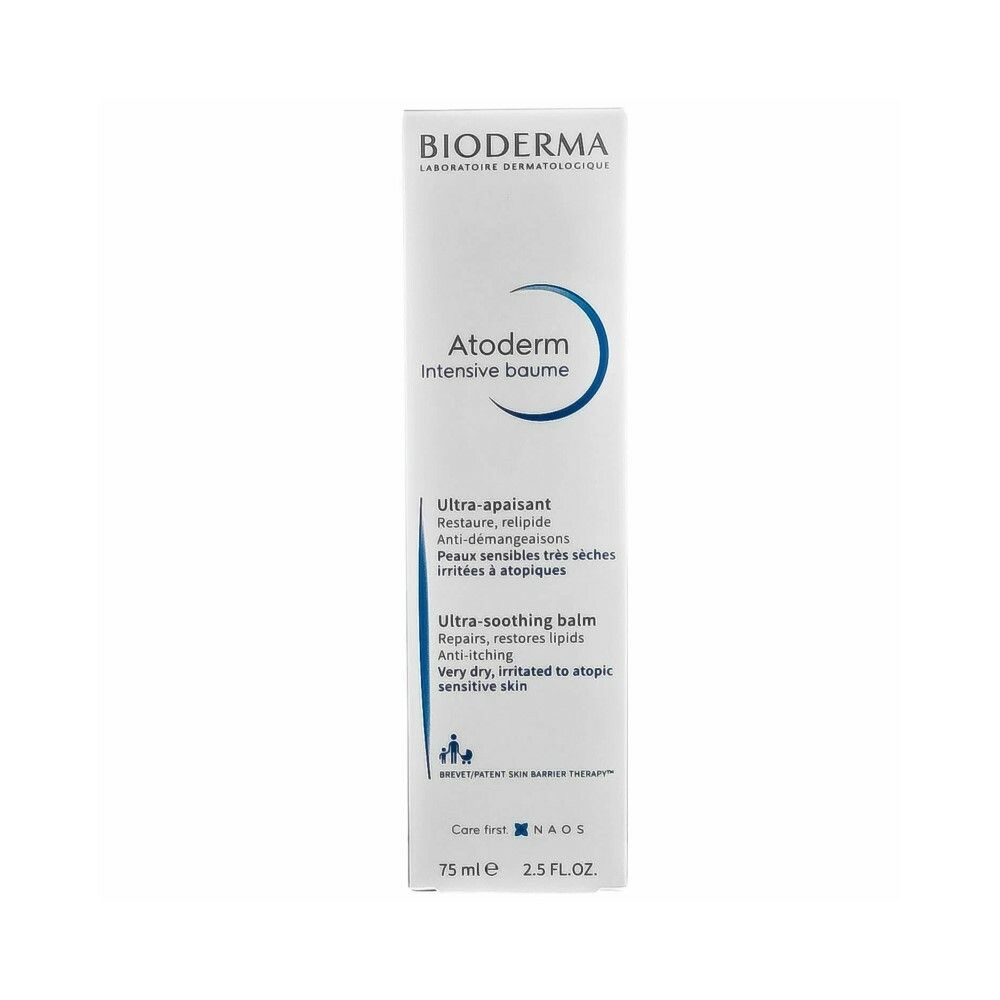Bioderma Atoderm Intensive Baume Бальзам Интенсив для лица и тела, 75 мл