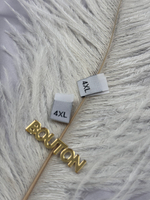 Размерник белый "4XL" 14 мм