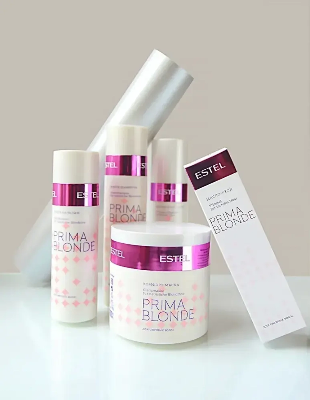 ESTEL PRIMA BLONDE Двухфазный спрей для светлых волос 200мл