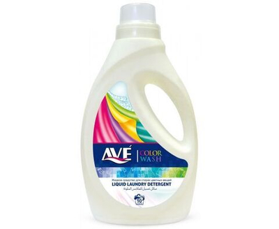 AVE Жидкое средство для стирки Цветных вещей, 1л, 2 шт /
