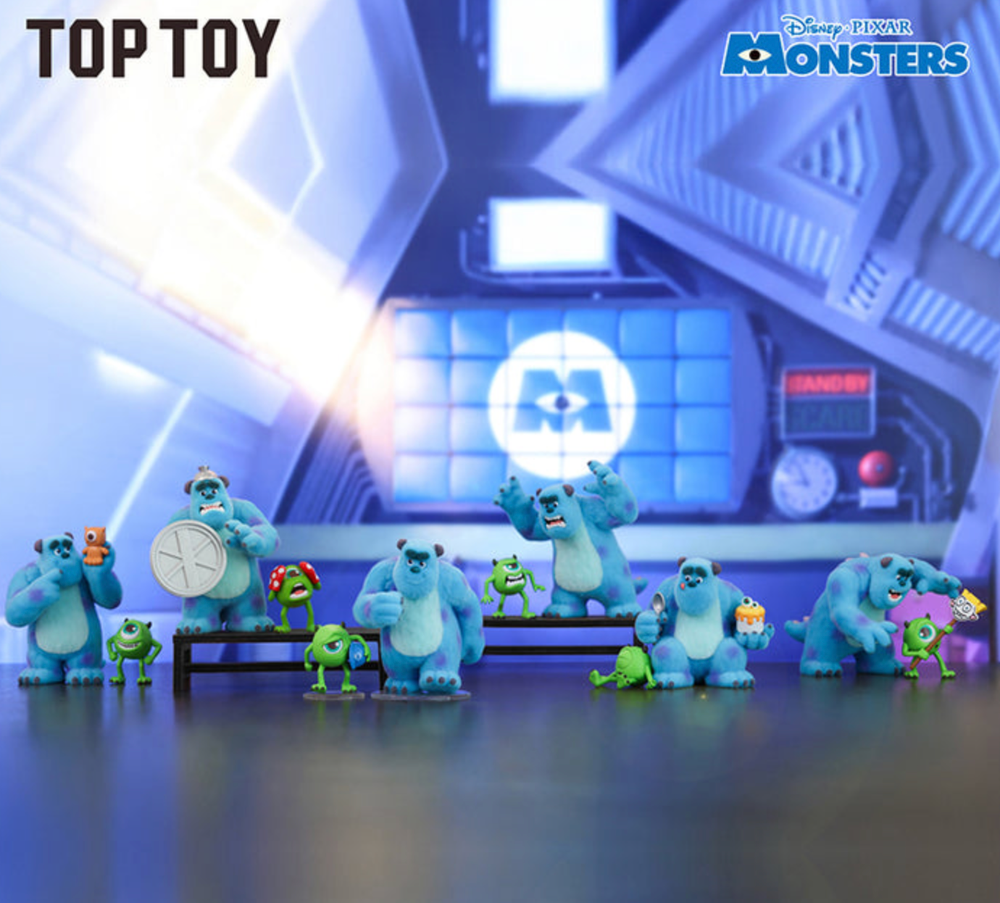 Рандомная фигурка Blind Box Disney Pixar Monsters Work Log Series
