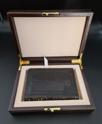 Кожаный подарочный футляр для книги (эксклюзив)