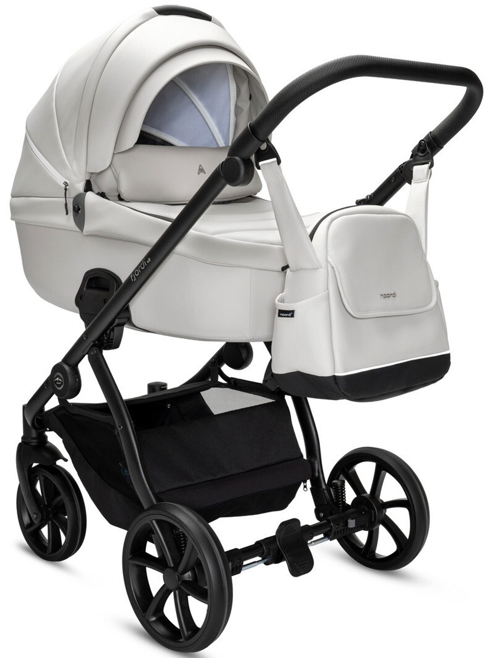 Детская коляска Noordi Fjordi Leather V2 2 в 1 1462817 Cloud