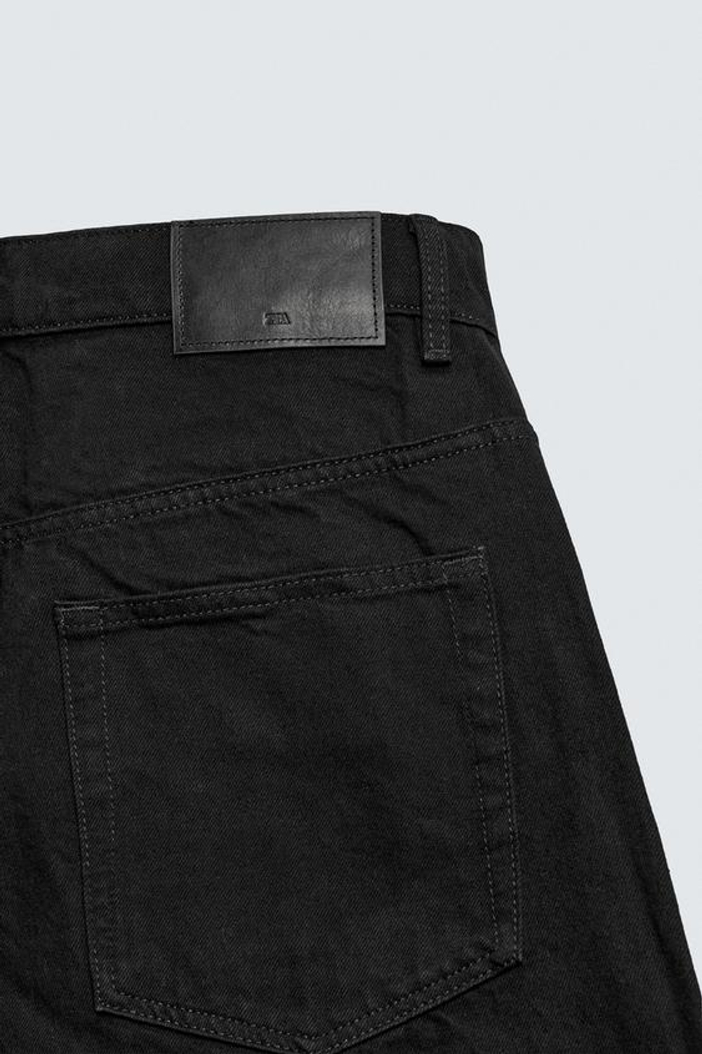 ZARA ДЖИНСЫ BALLOON FIT, ЧЕРНЫЙ