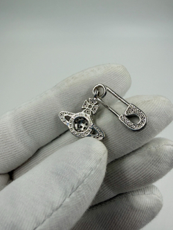 Серьги Булавки с подвесками Orb Vivienne Westwood