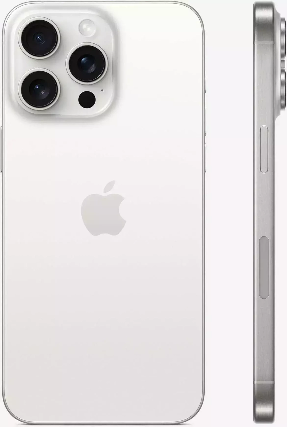 iPhone 15 Pro 128 ГБ, Dual: nano SIM + nano SIM, белый титан