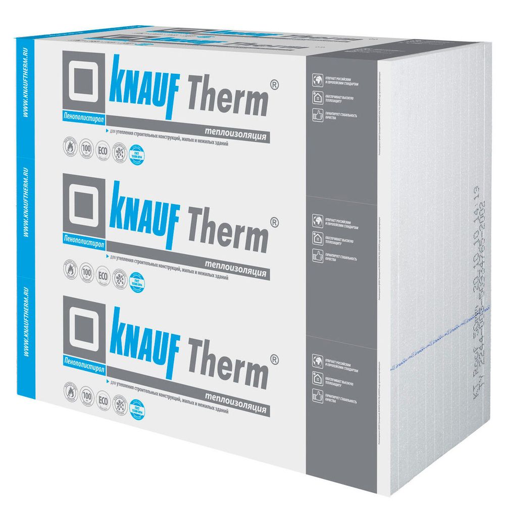 Вспененный пенополистирол (EPS) KNAUF Therm ПОЛ PRO 100мм