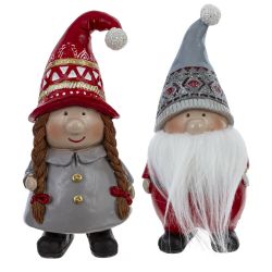 GAEM Фигурка декоративная "Гном", L7 W6 H16 см, 2в.