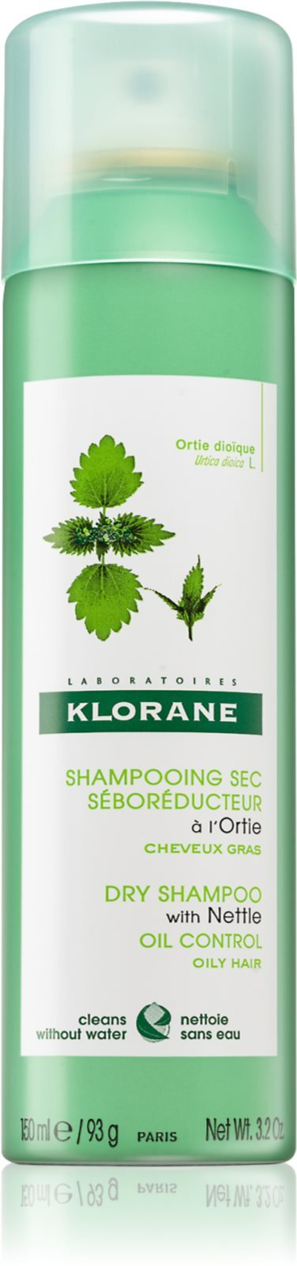 Klorane Nettle - сухой шампунь для жирных волос /   150  ml  / GTIN 3282770208702