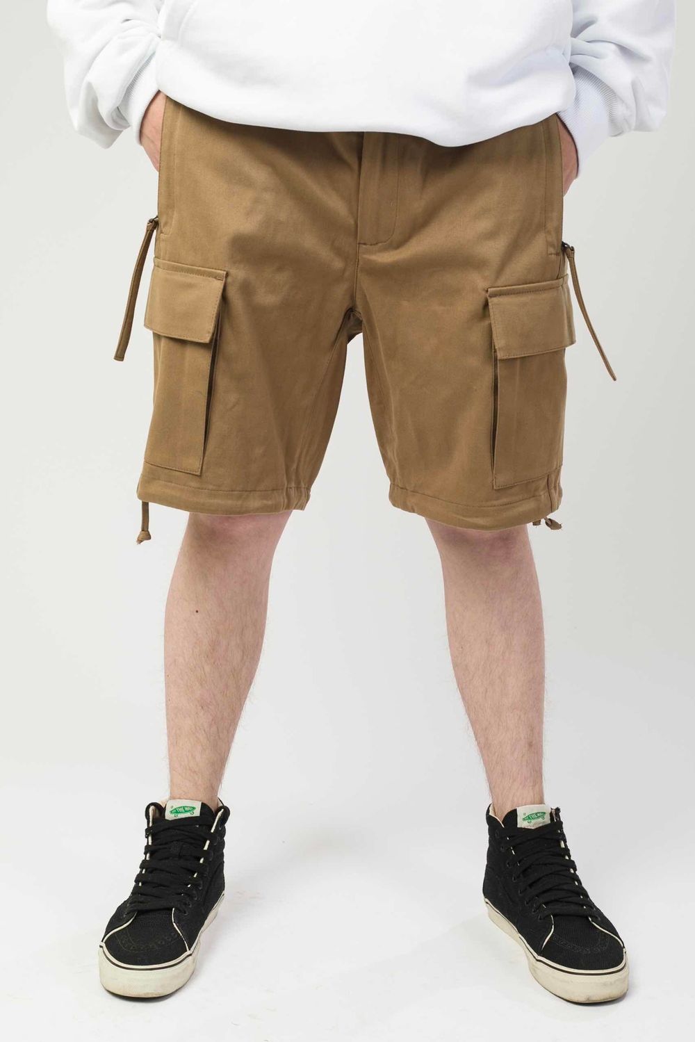 Шорты Cargo Wide Cut Хаки Темные