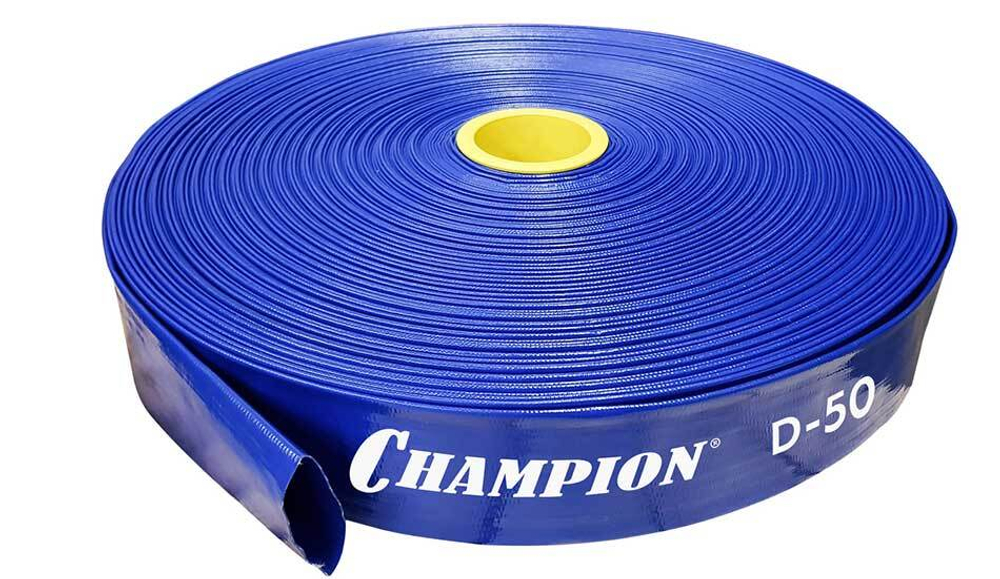 Рукав напорный D-50мм,L-100м CHAMPION ПВХ C2550