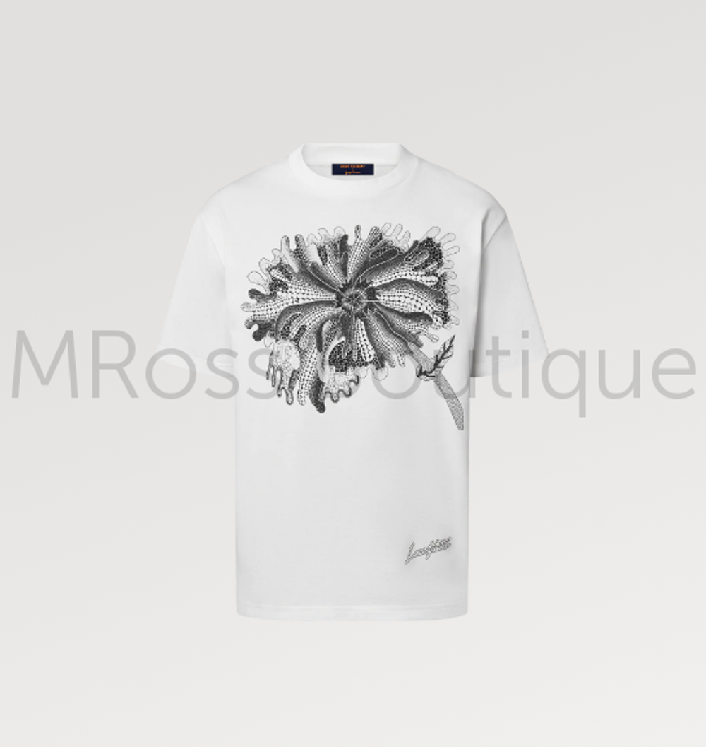 Классическая мужская брендовая футболка Louis Vuitton (Луи Виттон) премиум класса