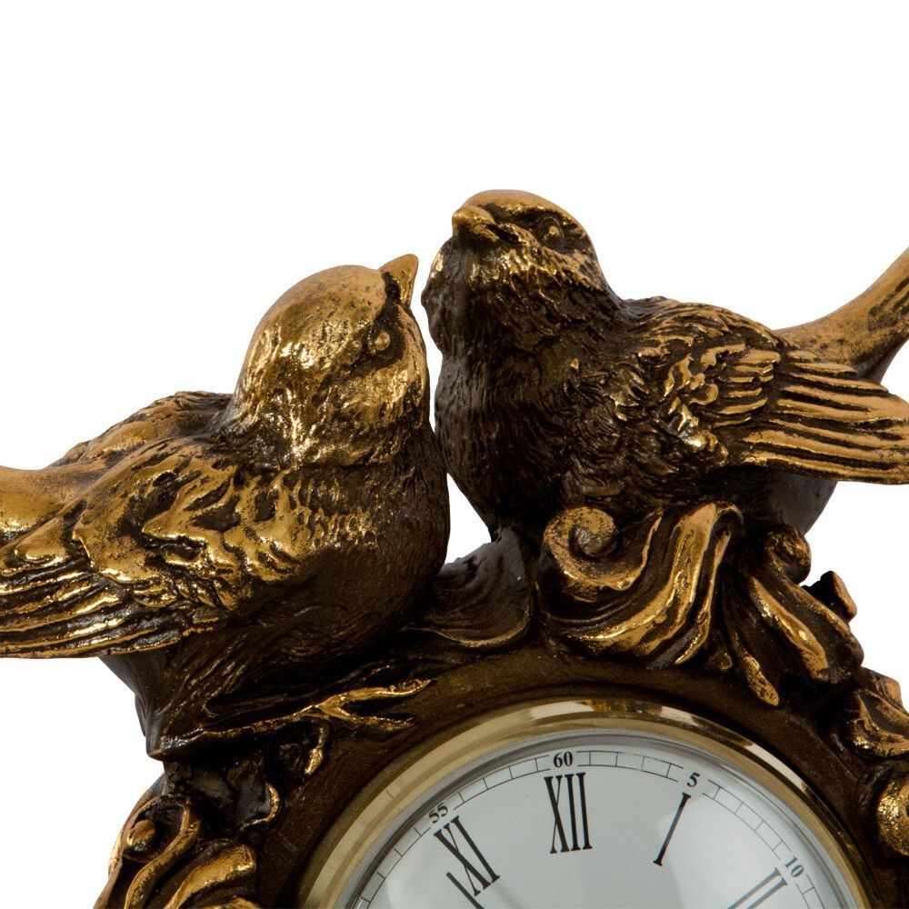 Часы настольные Нежность Бронза