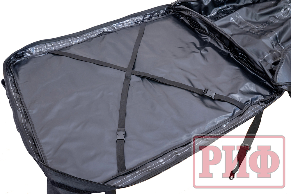 Бокс автомобильный на крышу мягкий (98x73.5x32 см) РИФ