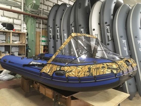 Комбинированный тент трансформер Riverboats RB 450-490