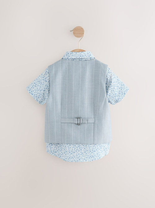 Комплект из трех предметов для мальчика Next E51-032, Голубой