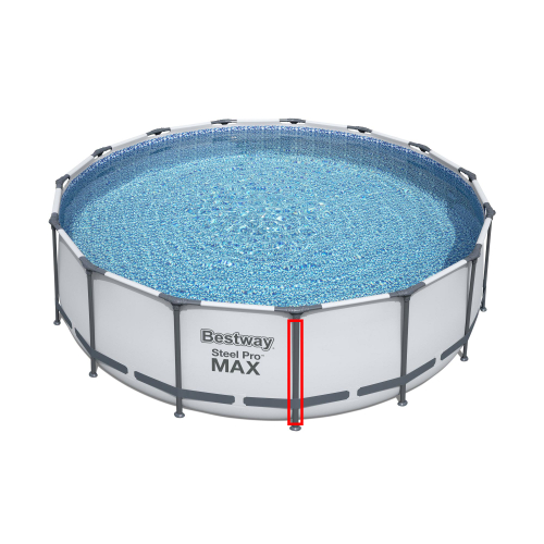 Вертикальная ножка (опора) для 549 х 122 см. - запчасть для круглого каркасного бассейна серии Steel Pro Max Bestway