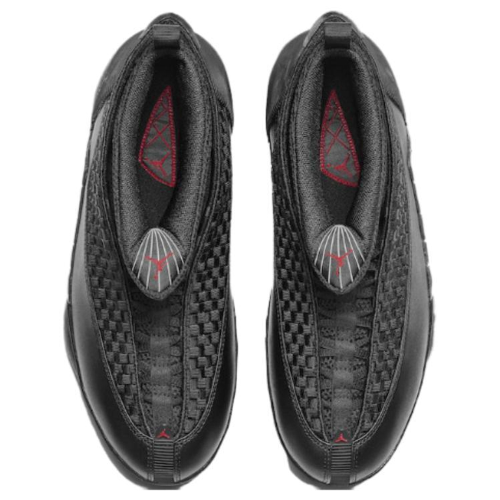 All black jordan 15 discount