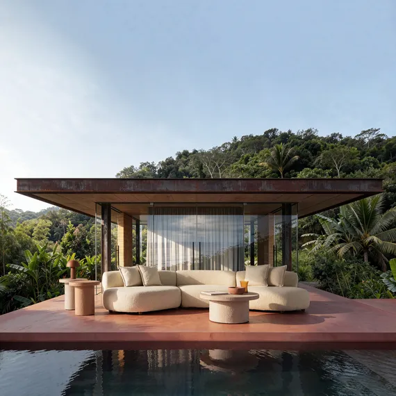 Уличный журнальный столик 37210