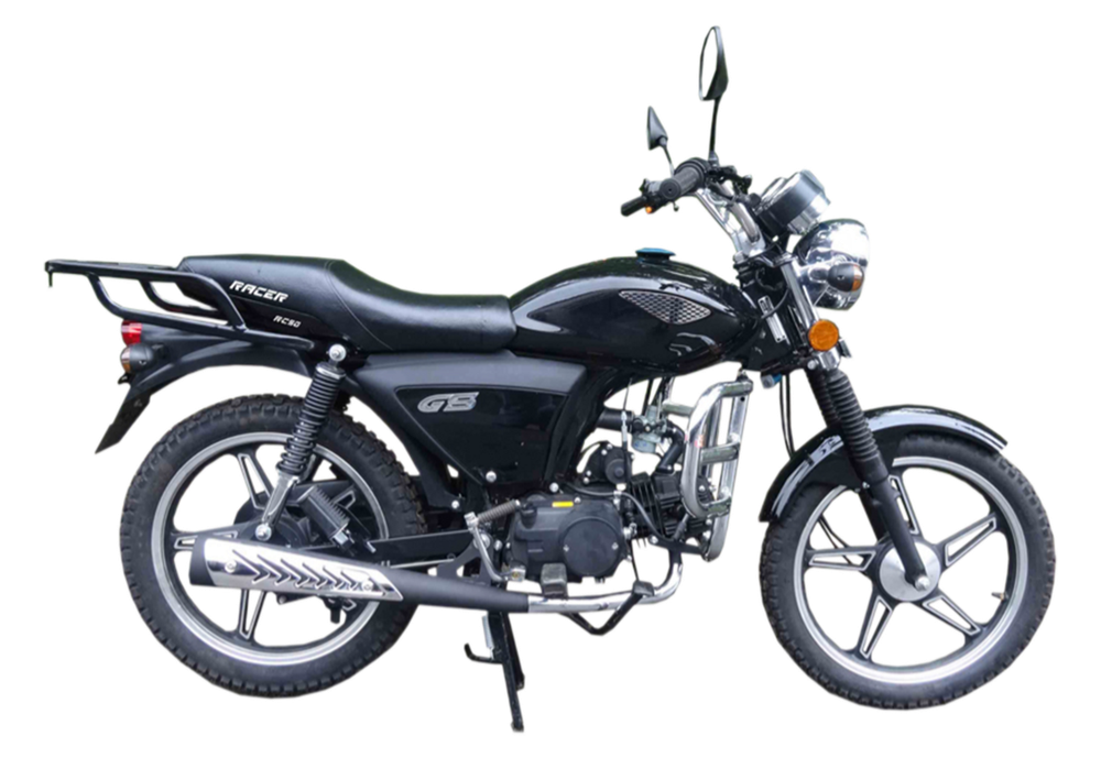 Мопед Racer RC50 Alpha + ЦПГ 110 (черный) (Россия)