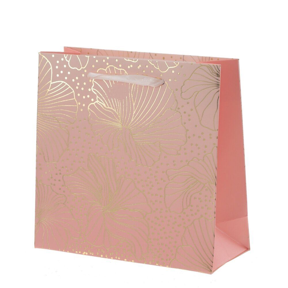 GAEM Пакет подарочный (бумага 210г/м2, блок микс 12шт), L15 W6 H14,5 см, 4в.