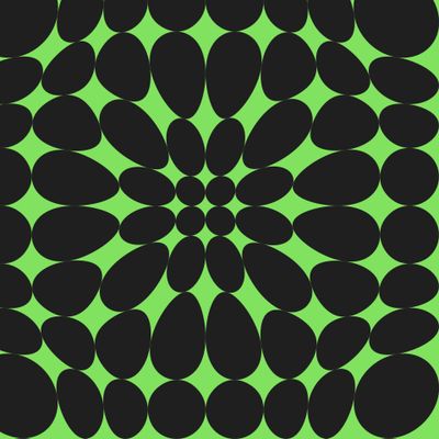 Горошек. Оптическая иллюзия