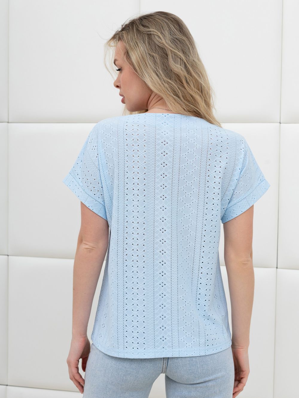 Блузка Дис Виотекс ГОЛУБОЙ