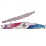 Пилка для ногтей наждачная в пакете «Professional - Gradient» абр. 180/180, полумесяц, цвет в ассортим., 17,8*2,8см