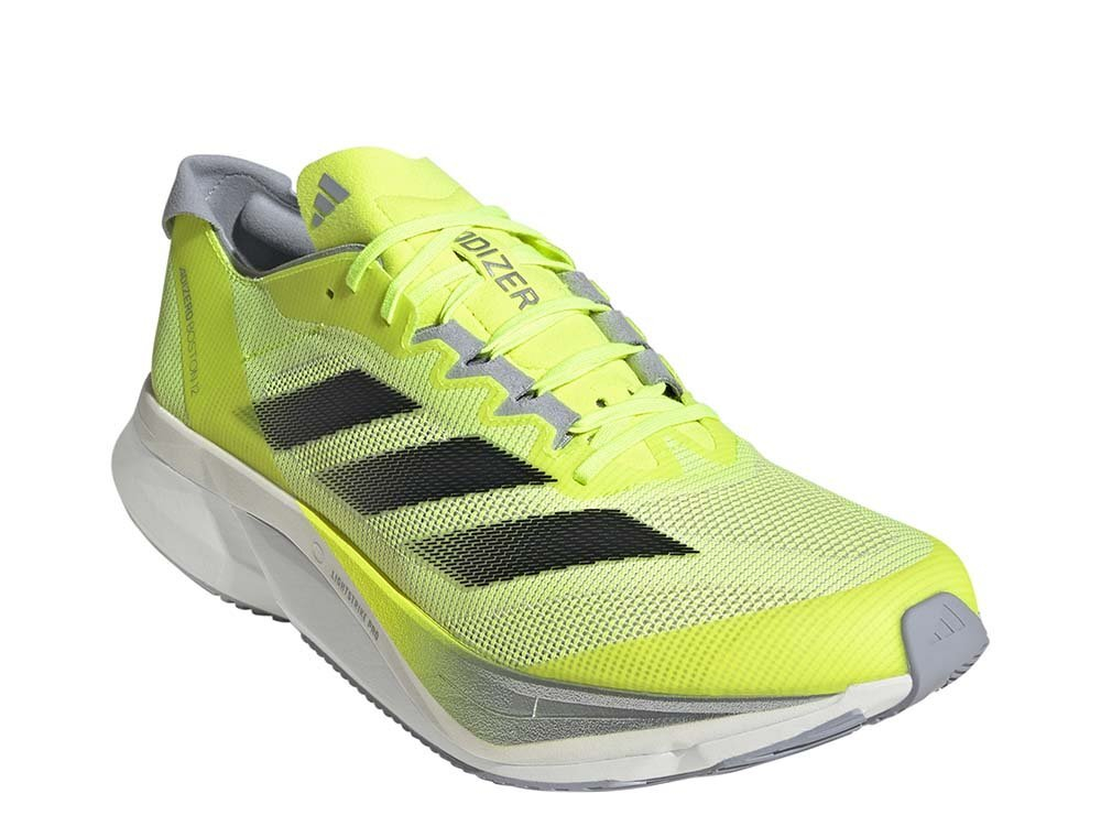Кроссовки для бега мужские adidas Adizero Boston 12 M Лимонно-черные