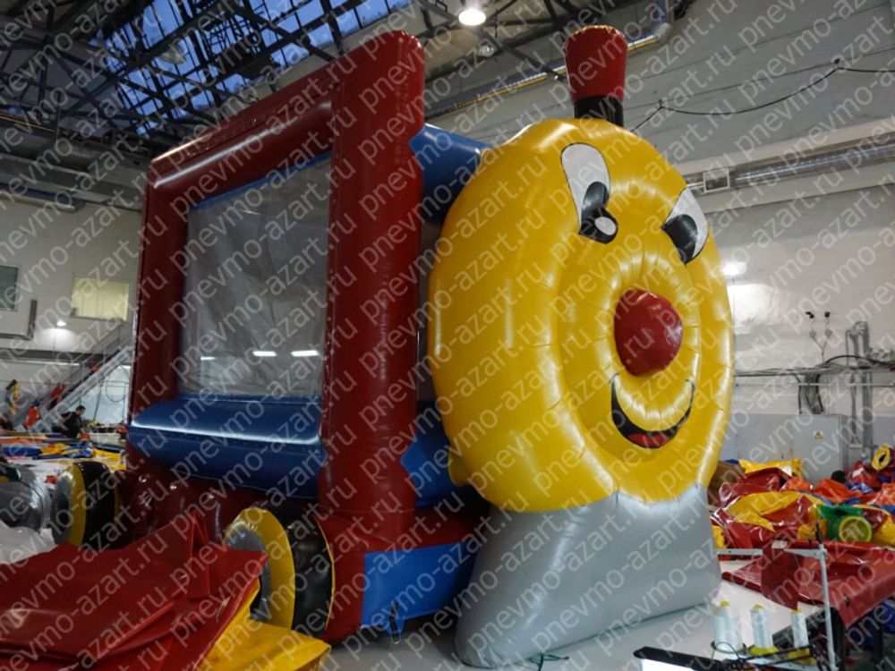 Батут "Паровозик"