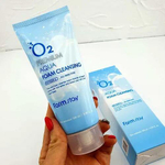Кислородная пенка для умывания FarmStay O2 Premium Aqua Foam Cleansing