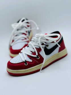 Детские кожаные кроссовки Nike Off White