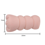 Мастурбатор с эффектом смазки (Цвет: телесный)