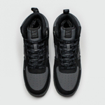 кроссовки Nike Air Force 1 Mid Black / Grey Winter