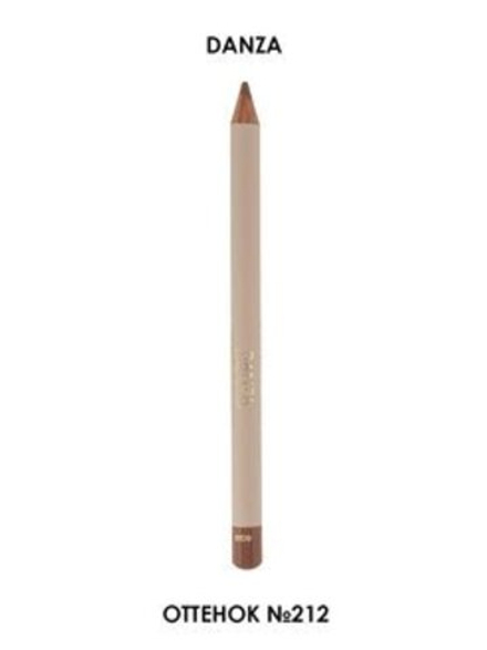 Ninelle Карандаш для губ Danza, контурный, тон №212, Миндальный, 0,78 гр