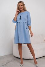 Платье Марин (светло-голубой) Р11-1028/4 Nikol