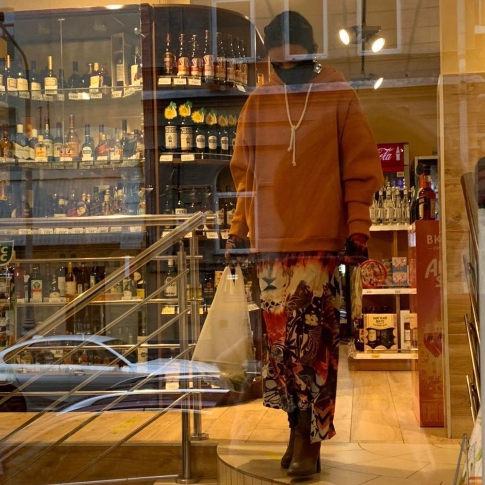 Худи Смерч Касьян оранжевый