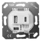Donel USB зарядное устройство, 3.1A. тип A:max 18W,тип С:max 32W, белый, серия DUSB.