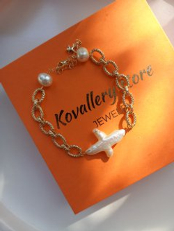 Браслет "Крестовый жемчуг"