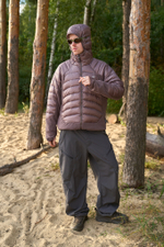 Куртка Nothomme Blue Pertex Quantum Diamond Shield Down Jacket "Deep Purple"